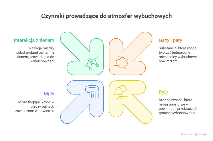 czynniki prowadzące do atmosfery wybuchowej